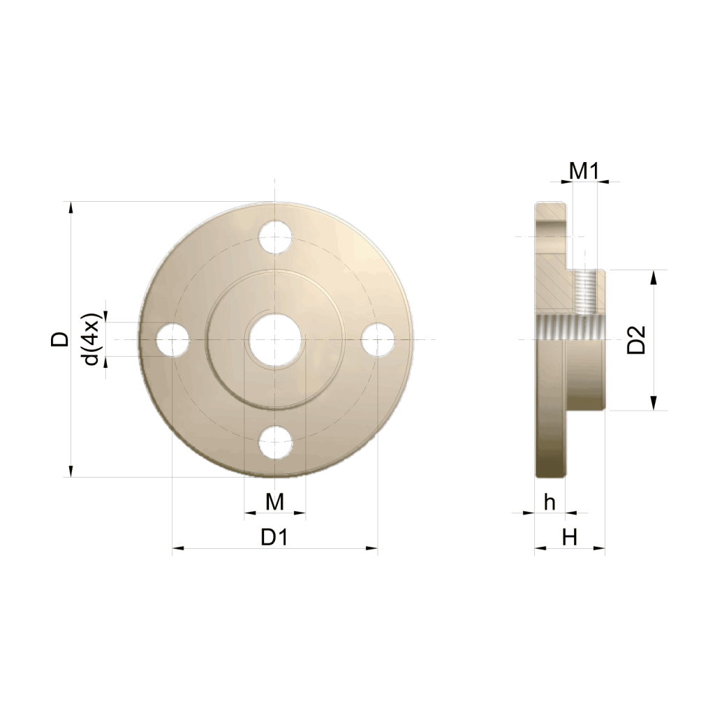 Plateau de fixation BF | ZIMM