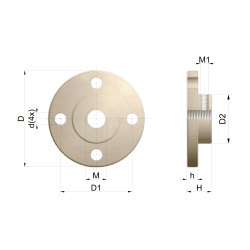 Plateau de fixation BF | ZIMM