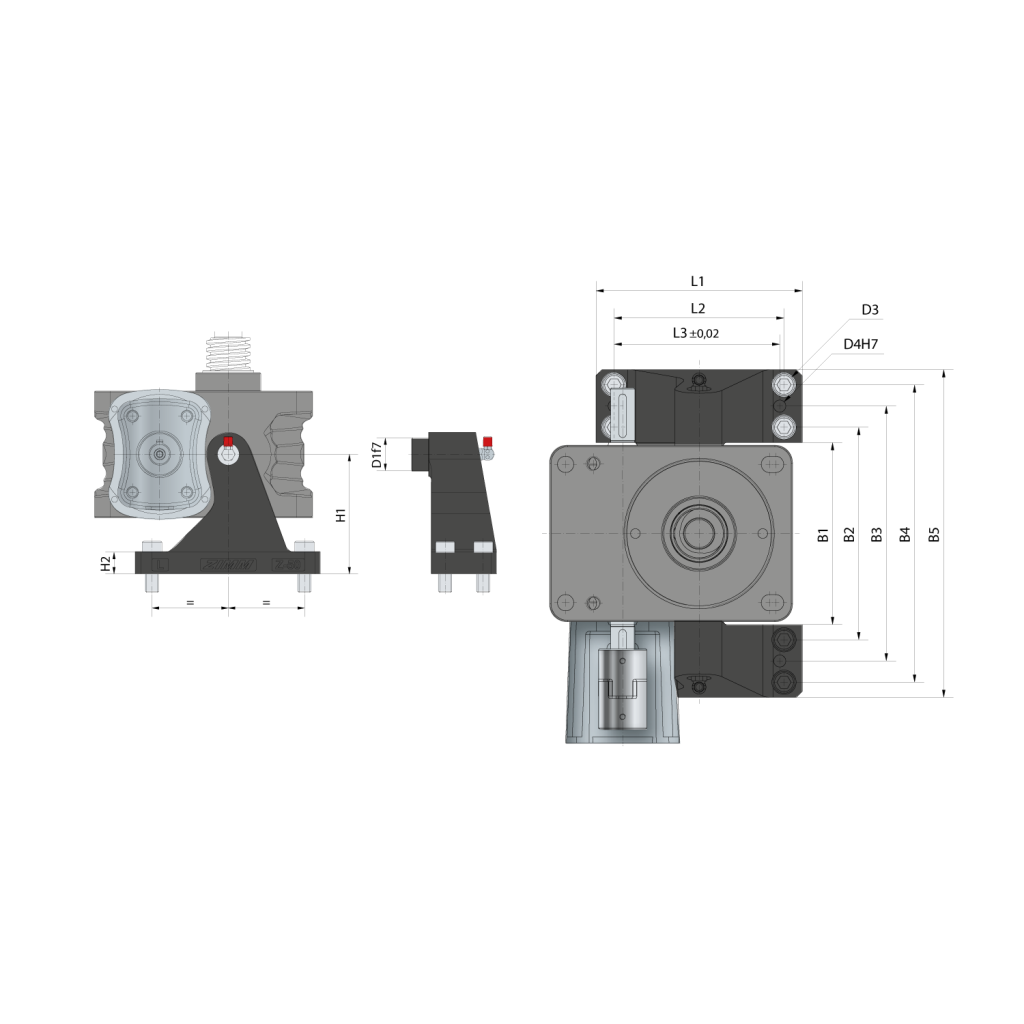 Support de palier LB (35 - 1000) | ZIMM