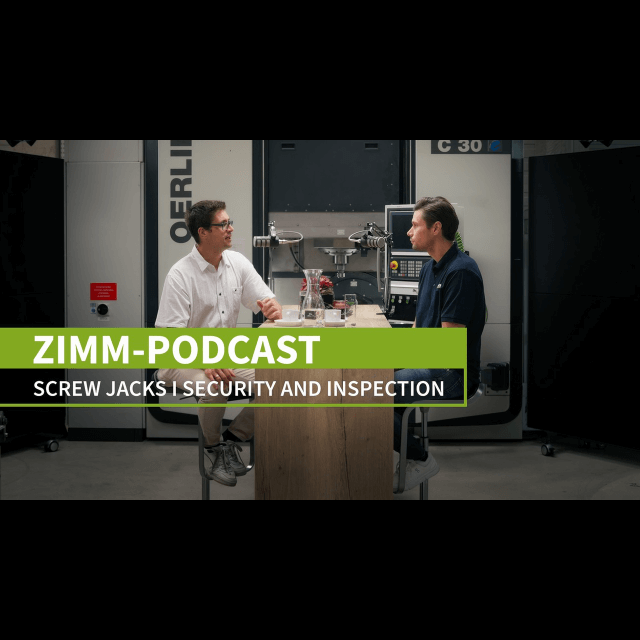  Sécurité avec les vérins de levage – utilisation de l’écrou de sécurité | ZIMM