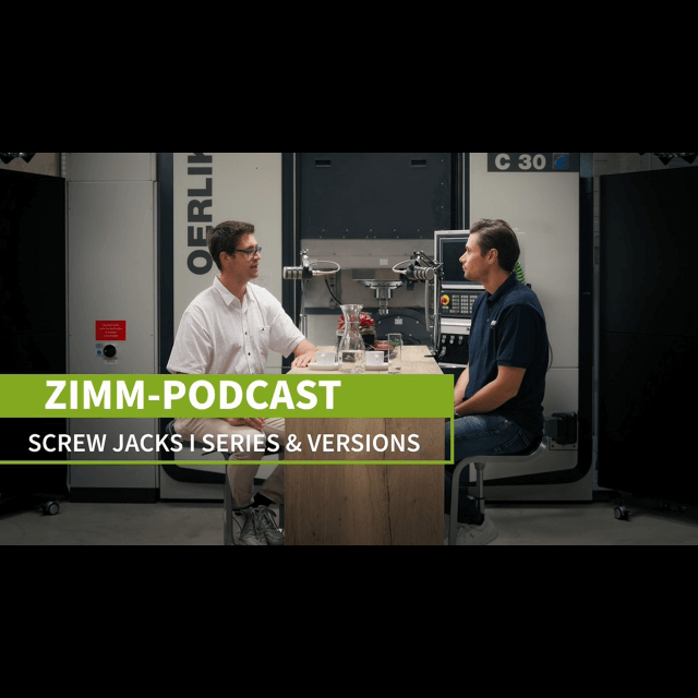 Aperçu de nos séries de vérins de levage et exécutions | ZIMM