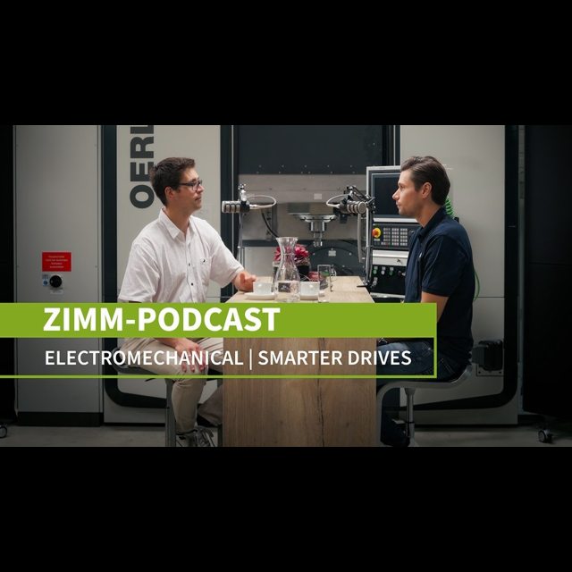 Solutions d’entraînement électromécaniques comme alternative à l’hydraulique et à la pneumatique | ZIMM