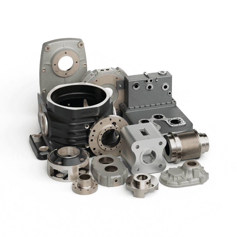 Fonderie, production en série et procédés mécaniques